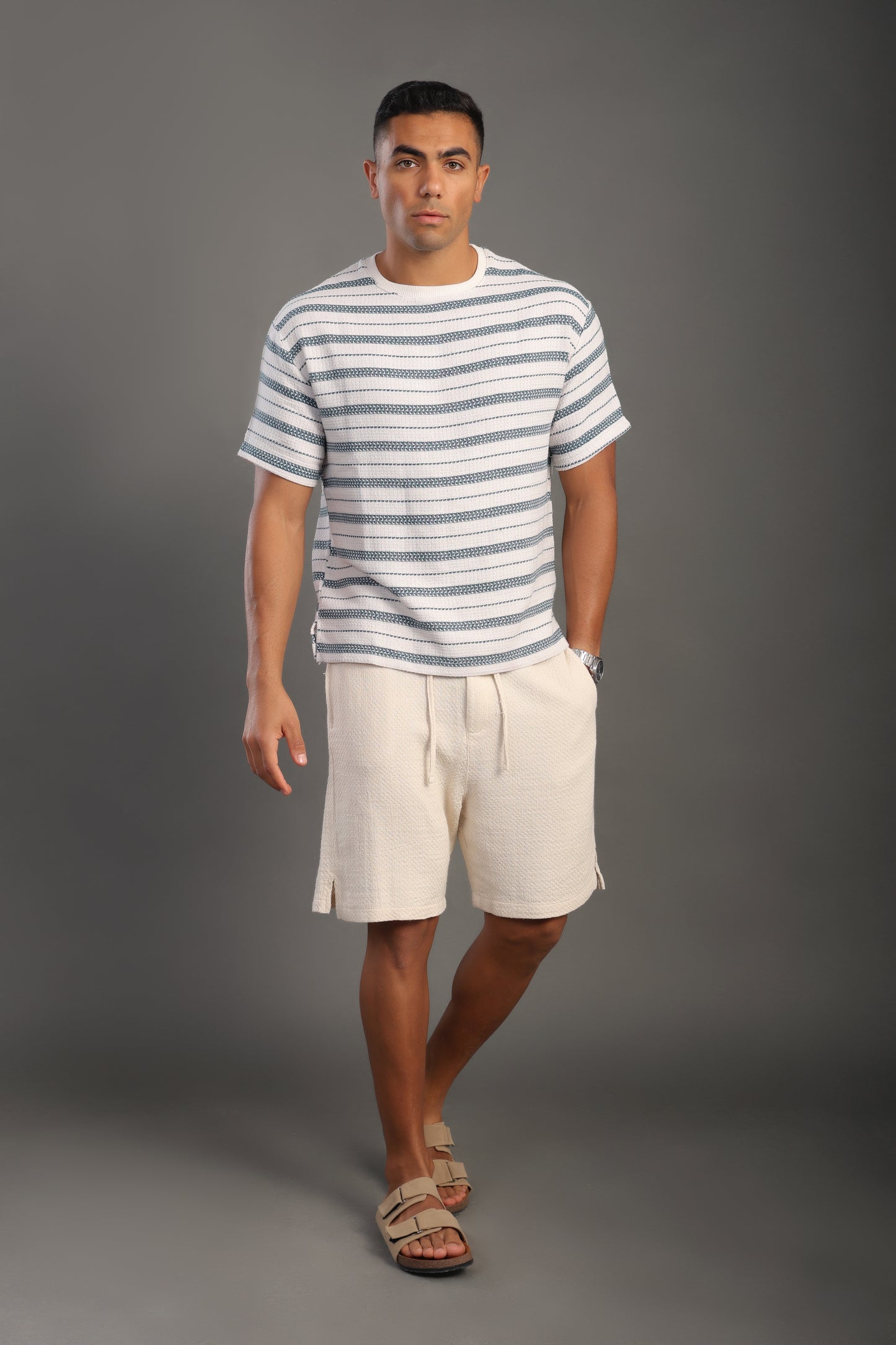 Men's Light Steel Blue Essential T-shirt