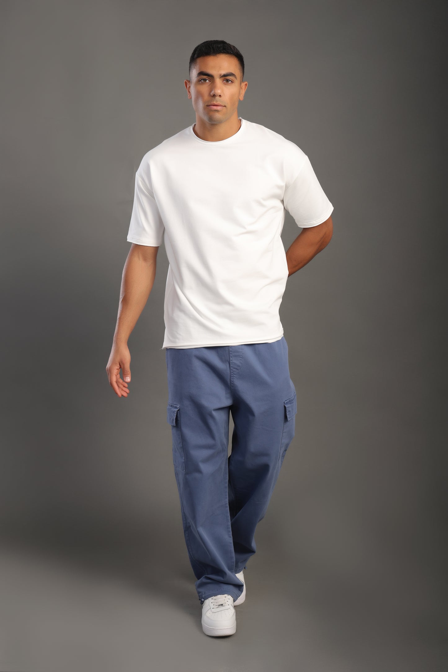 Men's White Oversize T-shirt