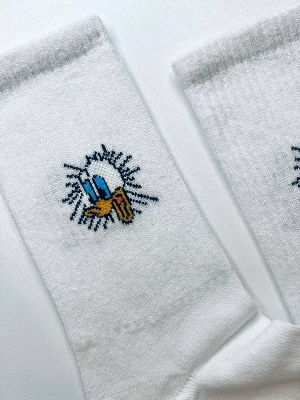 Batoot Print Crew Socks