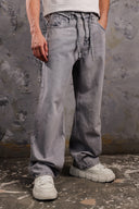 Men's Relax Baggy Gray Trousers