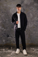 Men's Black Zip Jacket