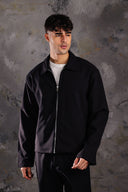 Men's Black Zip Jacket