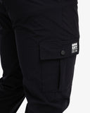 Men's Slimline Joggers Trousers In Black