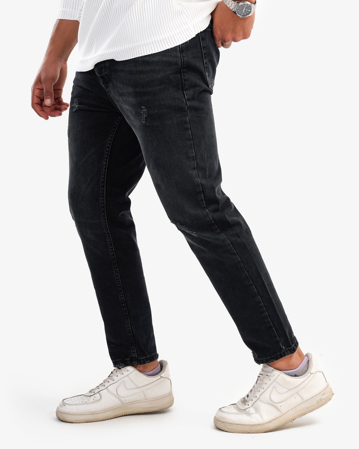 Men's Straight Comfy Denim Trousers