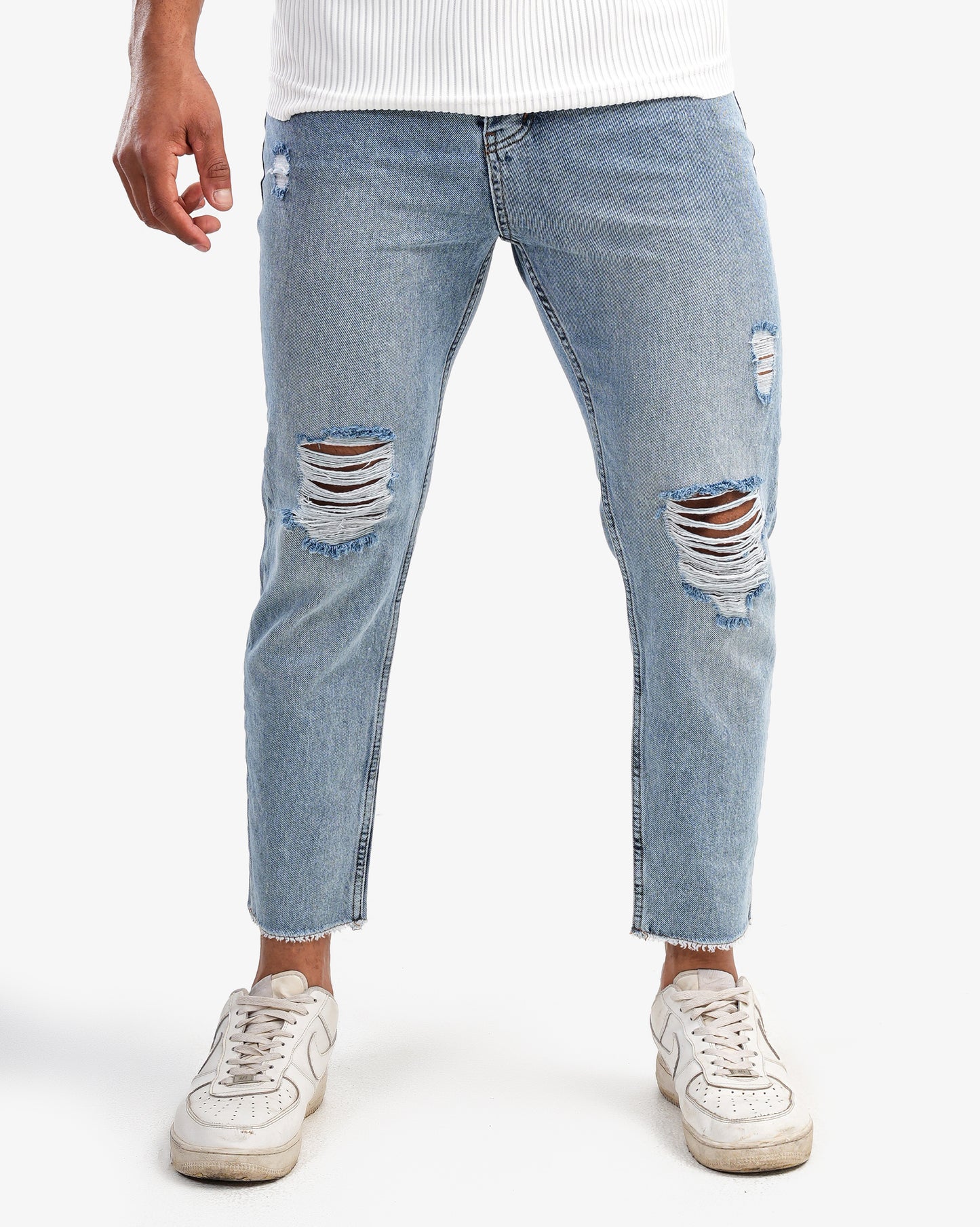 Men's Comfy Boyfriend Cut Denim Trousers