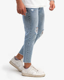 Men's Comfy Boyfriend Cut Denim Trousers