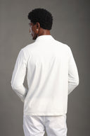 Men's White Collar Shirt