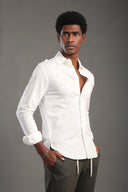 Men's White Regular Shirt