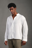 Men's Oversize Loose Linen Shirt