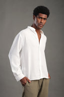 Men's Oversize Loose Linen Shirt