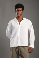 Men's Oversize Loose Linen Shirt