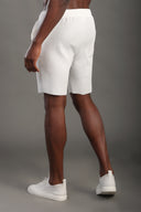 Men's White Stripes Shorts