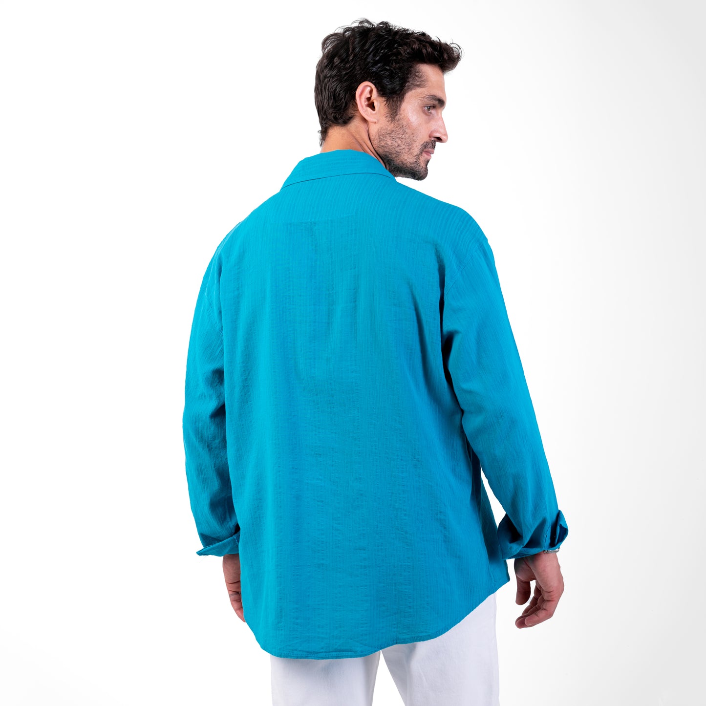 Men's Oversize Loose Linen Shirt