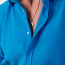 Men's Oversize Loose Linen Shirt