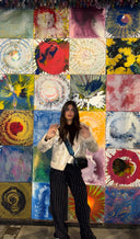 Women's Lambswool Jacket With Leather In Silver