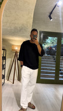 Men's Black Oversize T-shirt
