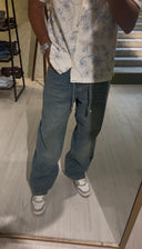 Men's Relax Baggy Denim Trousers