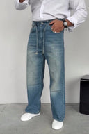Men's Relax Baggy Denim Trousers