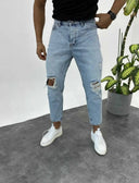 Men's Comfy Boyfriend Cut Denim Trousers