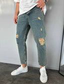 Men's Comfy Boyfriend Cut Denim Trousers