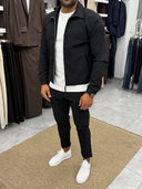 Men's Black Zip Jacket