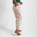 Men's Slimline Beige Joggers Trousers