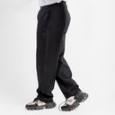 Men's Black Drawstring Trousers