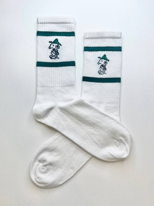 Snoopy Print Crew Socks