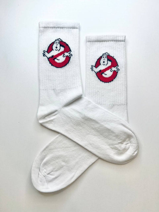 Ghostbusters Print Crew Socks