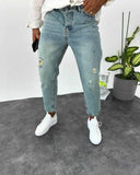 Men's Comfy Boyfriend Cut Denim Trousers