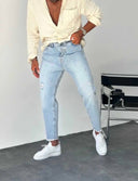 Men's Comfy Boyfriend Cut Denim Trousers