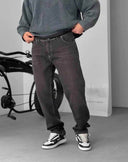 Men's Straight Comfy Denim Trousers
