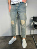 Men's Comfy Boyfriend Cut Denim Trousers