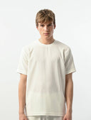 Men's Offwhite Round Neck T-shirt