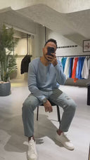 Men's Comfy Boyfriend Cut Denim Trousers