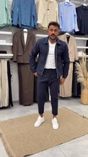 Men's Dark Blue Trousers